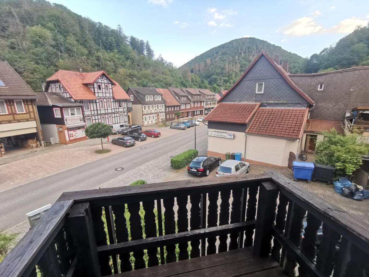 Hotel And Restaurant Bergschloesschen Zorge Bagian luar foto