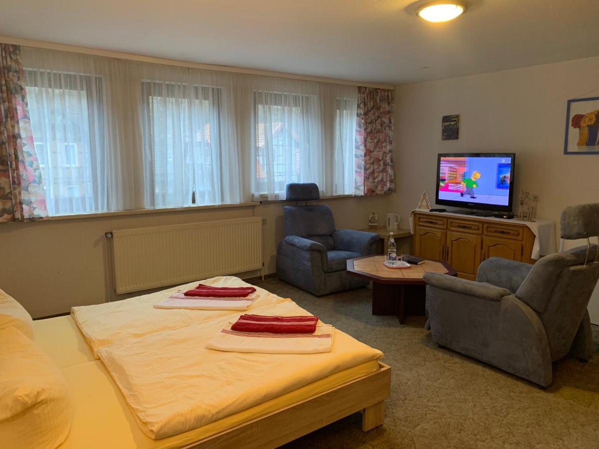 Hotel And Restaurant Bergschloesschen Zorge Bagian luar foto